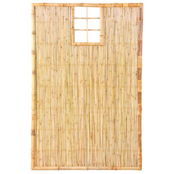 Sichtschutzwand Bambus, ZEN Ziergitter mittig